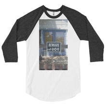 Load image into Gallery viewer, "Beware of GOD" Branded 3/4 sleeve raglan shirt