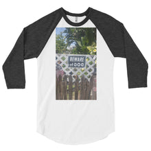 Load image into Gallery viewer, "Beware of GOD" Branded 3/4 sleeve raglan shirt