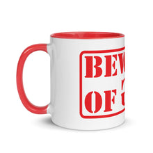 Load image into Gallery viewer, "Beware of God" Mug with Color Inside