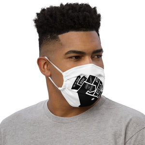 "Black Power" Premium face mask