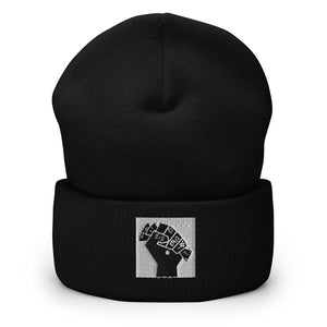 "Black Power" Cuffed Beanie