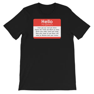 BvsE "Hello" Short-Sleeve Unisex T-Shirt