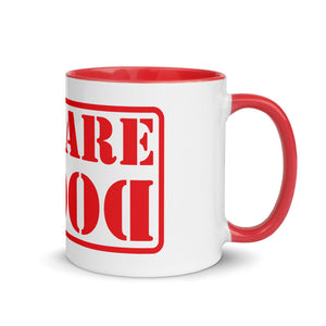 "Beware of God" Mug with Color Inside